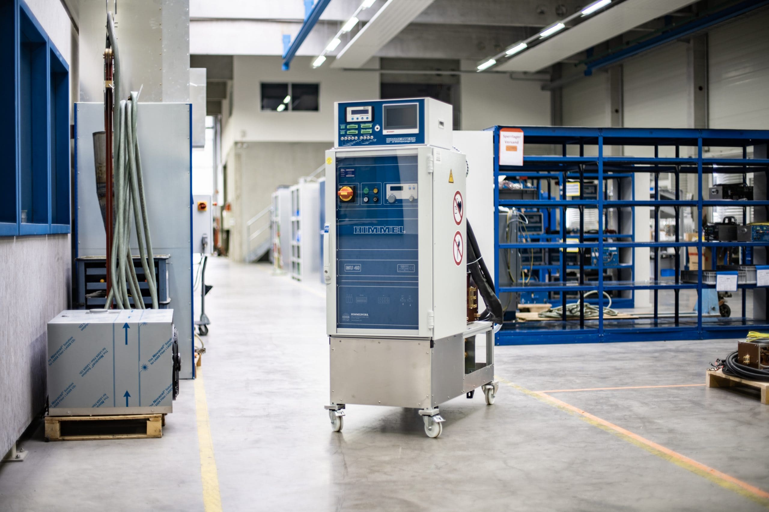 Smart Upgrade auf Umrichter in Werkshalle
