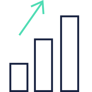 Gráfico de diagrama ascendente